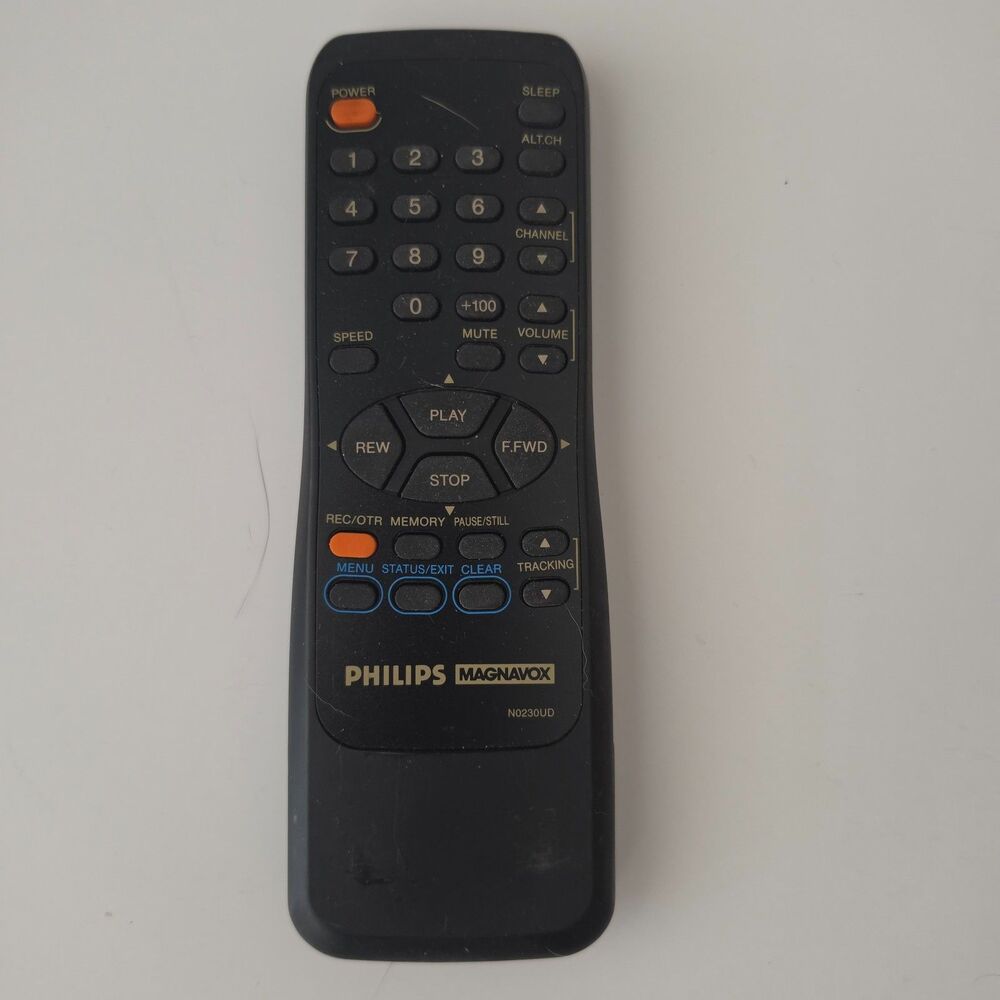 OEM Philips Magnavox TV/VCR Combo Remote Control - Model N0230UD